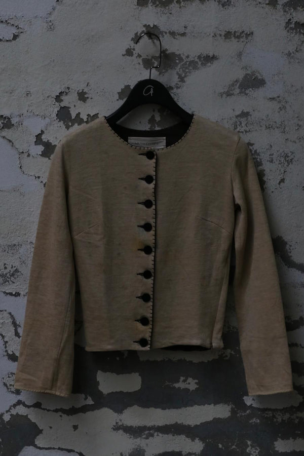 MUTEDANCE bilateral zipper repair top MD22FW46 PM52